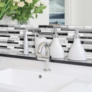 10pcs Classic Wall Stickers, 10inch*10inch, Adhesive, Suitable For Kitchen, Bedroom, Bathroom Walls, House Renovation Waassic Choice Wall Stickers, Home Renovation, Peel And Stick, Wall Stickers