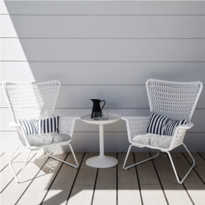 4 Pack Seat Pad Dining Room Garden Kitchen Chair Seat Cushions Tie On Plain UK