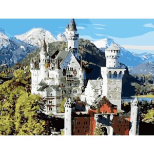 Digital Coloring Oil Painting Hand-Painted Color Painting
