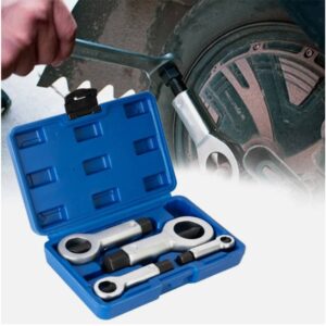 Tools 4pcs Heavy-Duty Nut Splitter Set - Multifunctional Metal Tool For Removing Broken