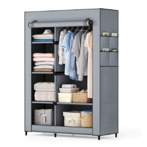 Portable Wardrobe With A Lid, A Portable Wardrobe For Storing Clothes