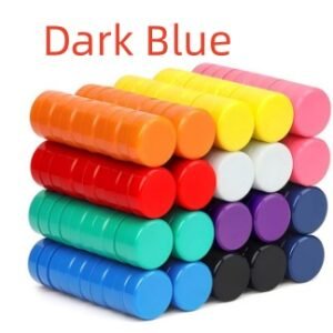 2cm Round Colored Magnetic Pins