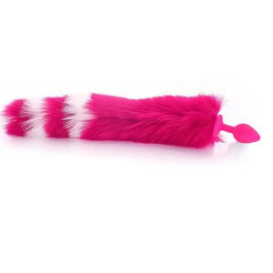 Toys Artificial Silicone Plug Small Size Back Court G-spot Butt Plug Fox Tail Training