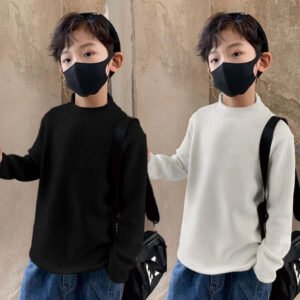 Children's Coral Fleece Base Layer Shirt New Autumnwinter Style