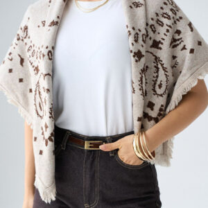 Fashionable Versatile And Elegant Square Scarf