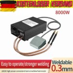 8000W DIY Spot Welder, Capacitor Pulse Welding Machine Kit For 18650 Lithium Batteries