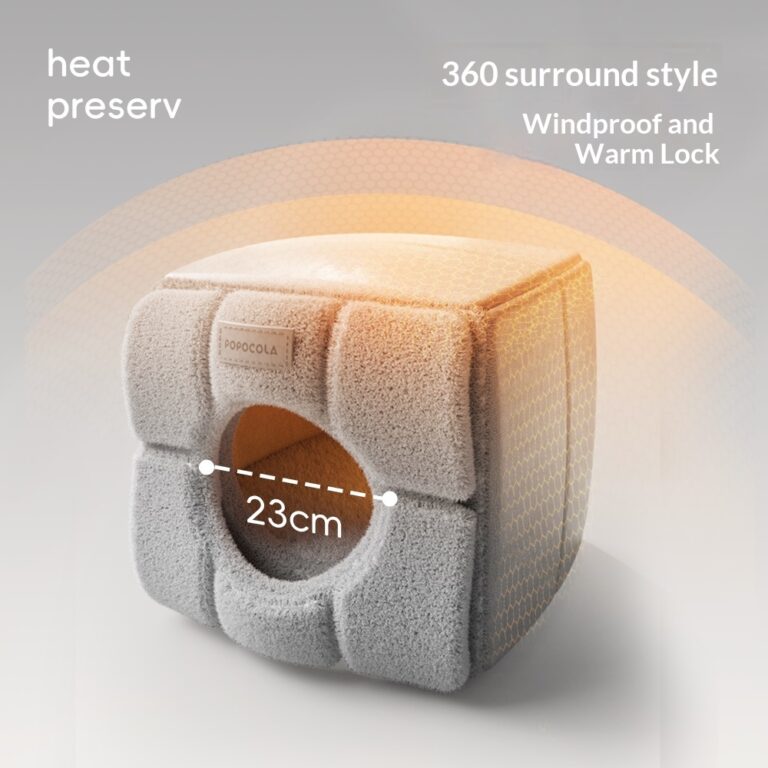 Simple And Practical For Home Use Winter Warm Enclosed Cat Bed