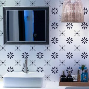 20pcsSelf-Adhesive Floor Tiles, PVC Flooring 7.9 X 7.9 Inch Self-Adhesive Waterproof Floor Strips, Waterproof And Non-Slip Features, DIY Suitable For Bathroom, Kitchen, Living Room, Covers 4.3 Sq