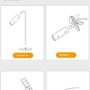 New 3-in-1 LED Magnetic Eye-Care Lamp For Student Dormitories