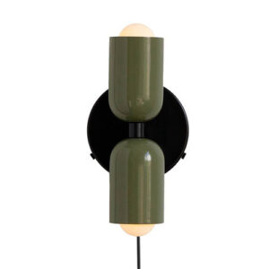 Creamy-style Double-head Bedroom Bedside Lamp