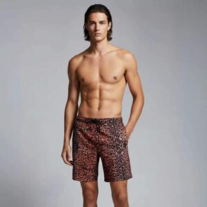 Breathable, Loose-Fitting Printed Shorts For Men