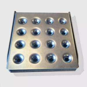 Large Folding Step Steel Zinc Plated For Caravan, Trailer, Horsebox, Large Truck