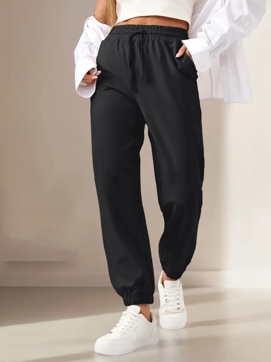 Women's Casual Harem Jogger Sweat Pants - Image 16