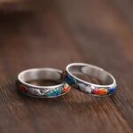 New Style Nine-Tailed Fox Ring For Women Retro And Fashionable