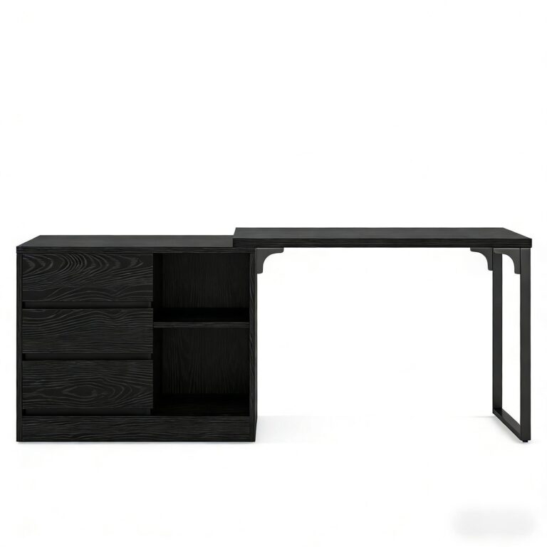 Reversible Corner Office Desk,L-Shaped Computer Desk,Executive Desk