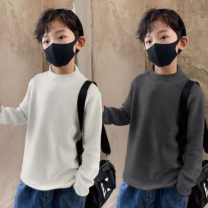 Children's Coral Fleece Base Layer Shirt New Autumnwinter Style