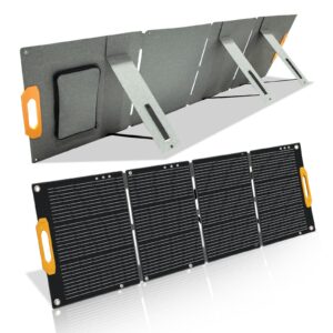 200W 18V Camping Portable Charging Panel Solar-Powered Folding Kit