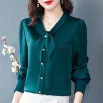 Mid-length Plus-size Loose-fitting Top For Moms