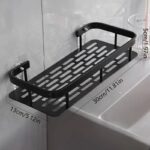 Square No-Drill Bathroom Shelf