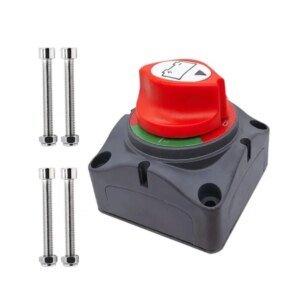 300A Battery Master Switch, 12V-48V Isolator Cut-Off Shutoff For Car, Boat, Truck