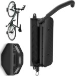 1PC Bicycle Wall Rack, MTB Road Bike Storage, Rotating Angle, Hook, Bicycle Support Stand