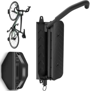 1PC Bicycle Wall Rack, MTB Road Bike Storage, Rotating Angle, Hook, Bicycle Support Stand