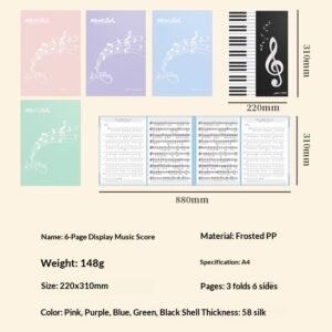 Customizable Multi-color A4 Tri-fold Brochure