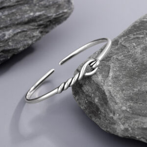 Knotted Bracelet Hollow-out Wrapped Design Simple And Stylish Versatile