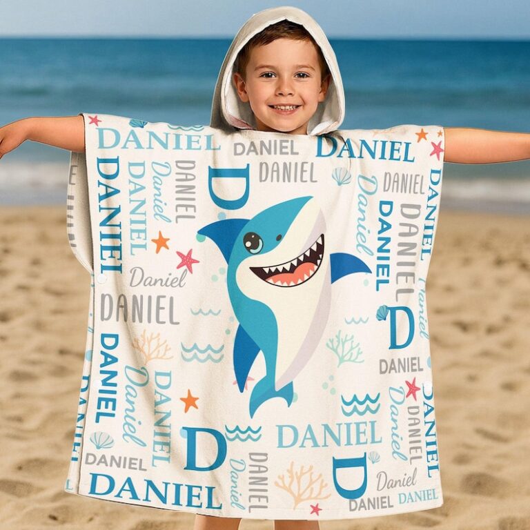 Personalized Children’s Clothing Hooded Towel