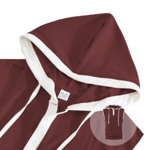 Men's Sleeveless Hooded Sports Vest