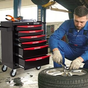 Tool Cabinet 21inch With Wheel And Drawers