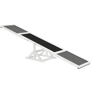 Wooden Dog Agility Seesaw For Training And Exercise, Weather Resistant
