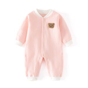 Infant Clothing Class A Pure Cotton Seamless Onesie Baby Pajamas Winter Underwear Crawling Suit