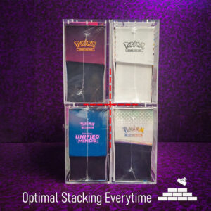 Acrylic Magnetic Box For Storing Game Cards With A Lid, Dustproof Display Box