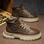 Men's High-top Winter British-style Retro Martin Boots