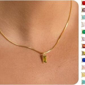Pendant Women's Delicate Zircon Necklace Jewelry