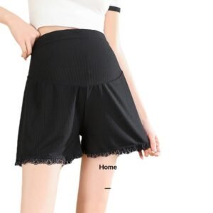 Summer Thin Ice Silk Maternity Safety Pants Anti-Exposure Shorts