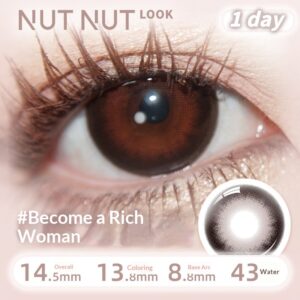 Colored Contact Lenses With Durable Light-colored And Fixed-axis High-brightness Daily Disposable Lenses