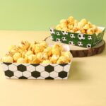 Football-themed Paper Tray French Fry Box Disposable Paper Container