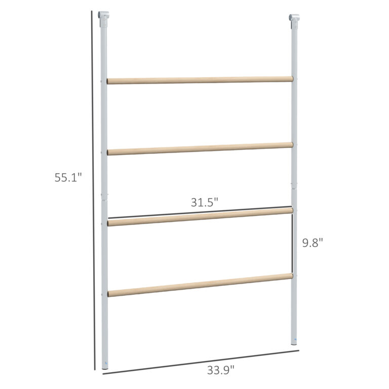 Chicken Roost For Coop, Jungle Gym Roosting Bar, 55X 33.75