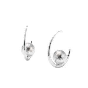Cool-style Chic Earrings With A Lightbulb Texture And A Strong Design Aesthetic