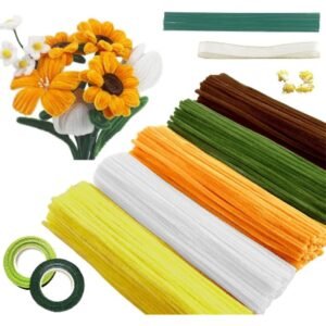 Best-selling Floral Twisty Wire Fluffy Yarn For Crafts