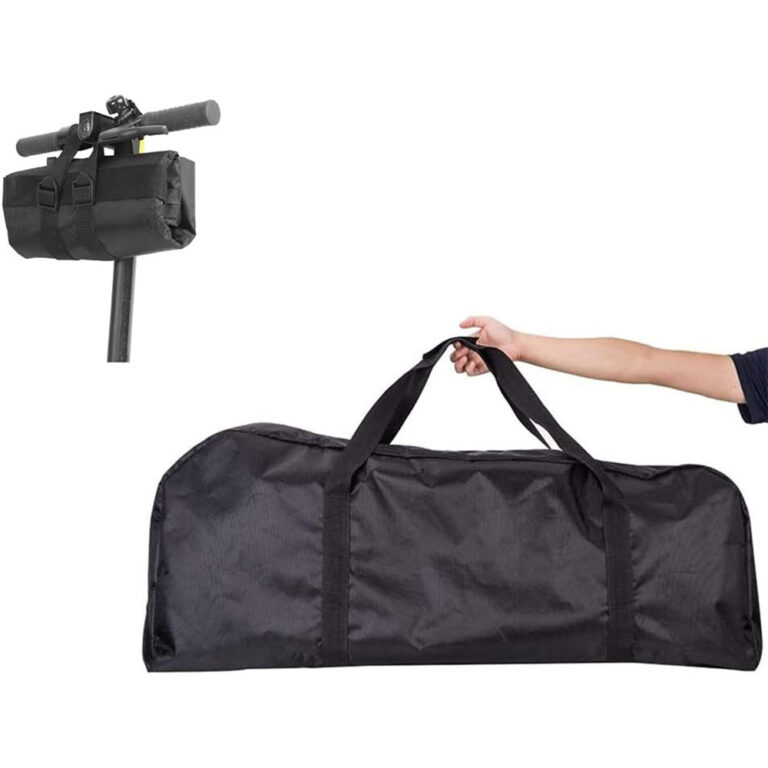 Universal Electric Scooter Storage Bag - Heavy-Duty Durable Black Carrying Case With Ergonomic Handles, Fits All Models, Protects Against Dust & Weather, Portable For Commuting & Travel