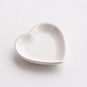 Kimsan Ceramic Ring Jewelry Plate With Pet Portrait Head