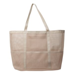 Mesh Beach Bag Large-capacity Beach Tote For Women