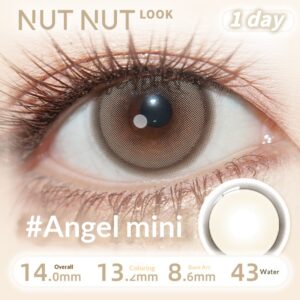 Colored Contact Lenses With Durable Light-colored And Fixed-axis High-brightness Daily Disposable Lenses