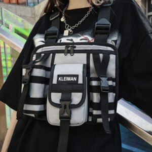 Casual Vest Waist Pack Tactical Chest Bag Backpack