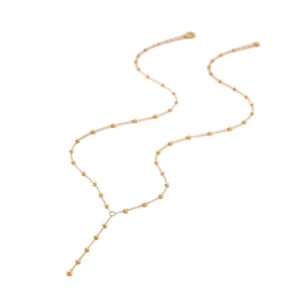 New Arrival Y-Shaped Necklace With Chain Tassels