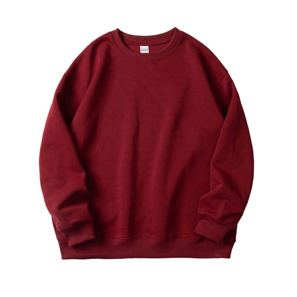 Men's Pure Cotton Composite Long-Sleeve Drop-Shoulder Hoodie