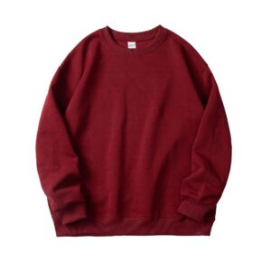 Men's Pure Cotton Composite Long-Sleeve Drop-Shoulder Hoodie